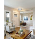 Harley 2-Light Flush Mount