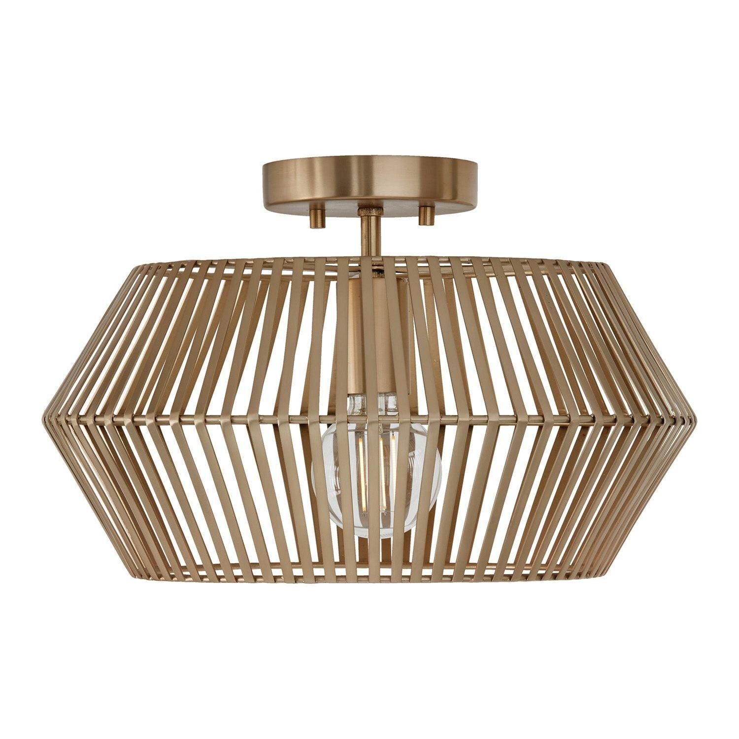 Kaiya 1-Light Semi Flush Mount