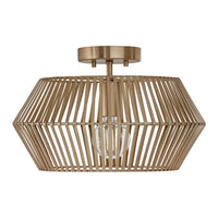 Kaiya 1-Light Semi Flush Mount