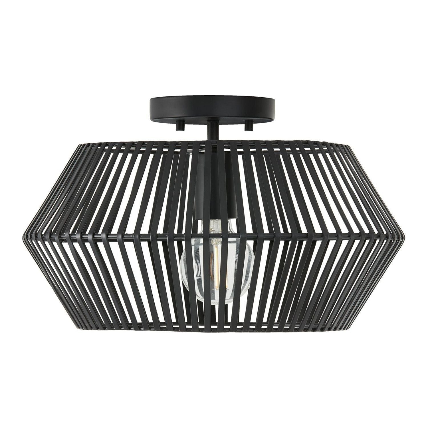 Kaiya 1-Light Semi Flush Mount