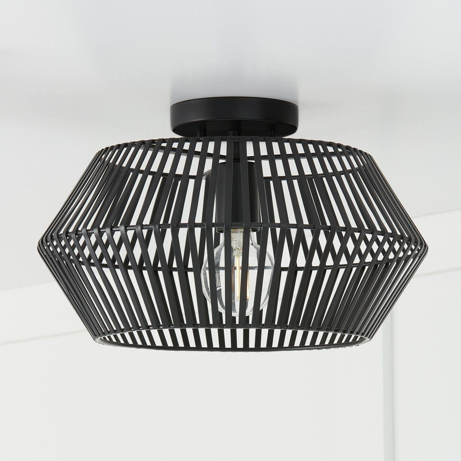 Kaiya 1-Light Semi Flush Mount