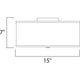 Orion 3-Light Flush Mount
