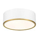 Arlo 3-Light Flush Mount