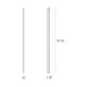 Stiletto Lungo 48" LED Wall Bar