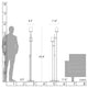 Rook Twin Floor Lamp