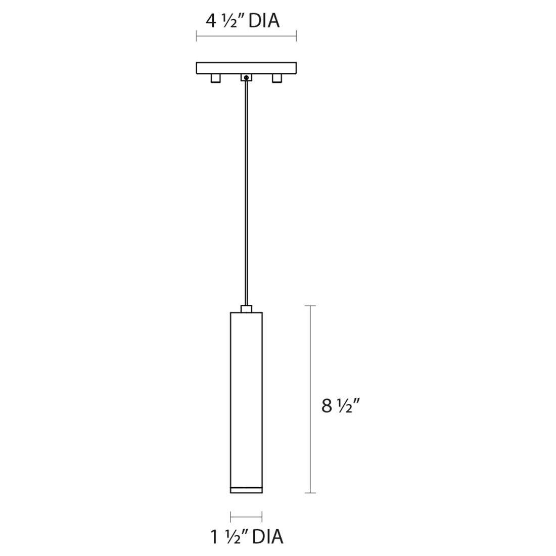 Micro Tube LED Pendant