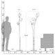 Chrysalis Torchiere
