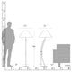 Metamorphic Contemporary Floor Lamp