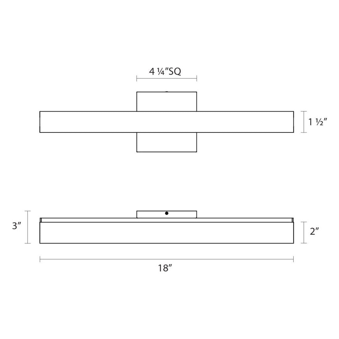 SQ-bar 18" LED Bath Bar