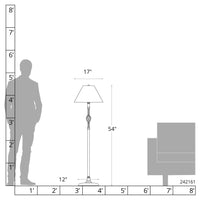 Twist Basket Floor Lamp