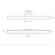 SQ-bar 24" LED Bath Bar