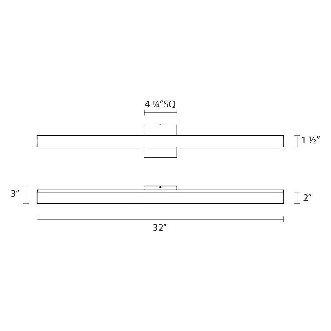 SQ-bar 32" LED Bath Bar