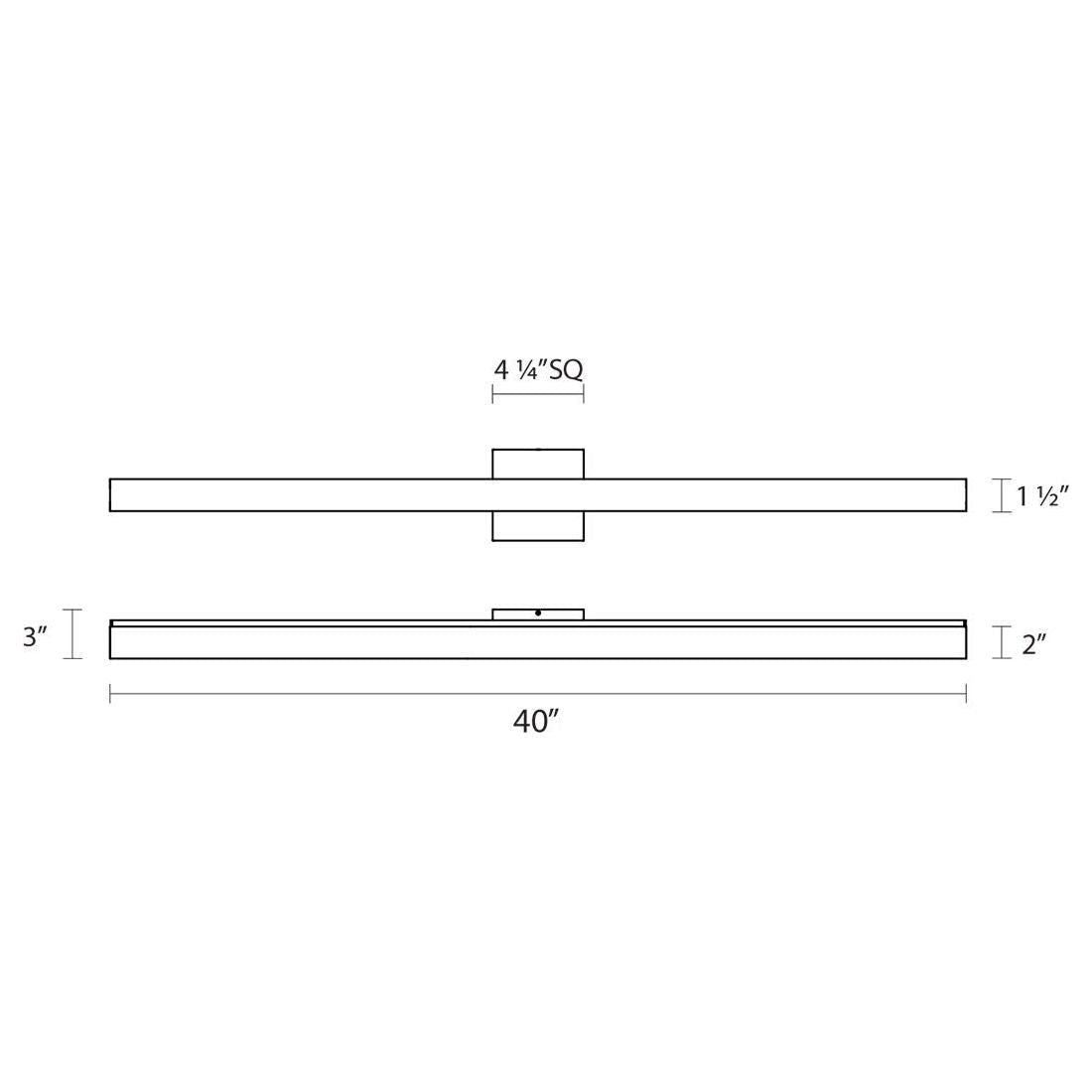 SQ-bar 40" LED Bath Bar