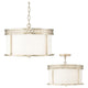Isabella 4-Light Convertible Semi Flush Mount