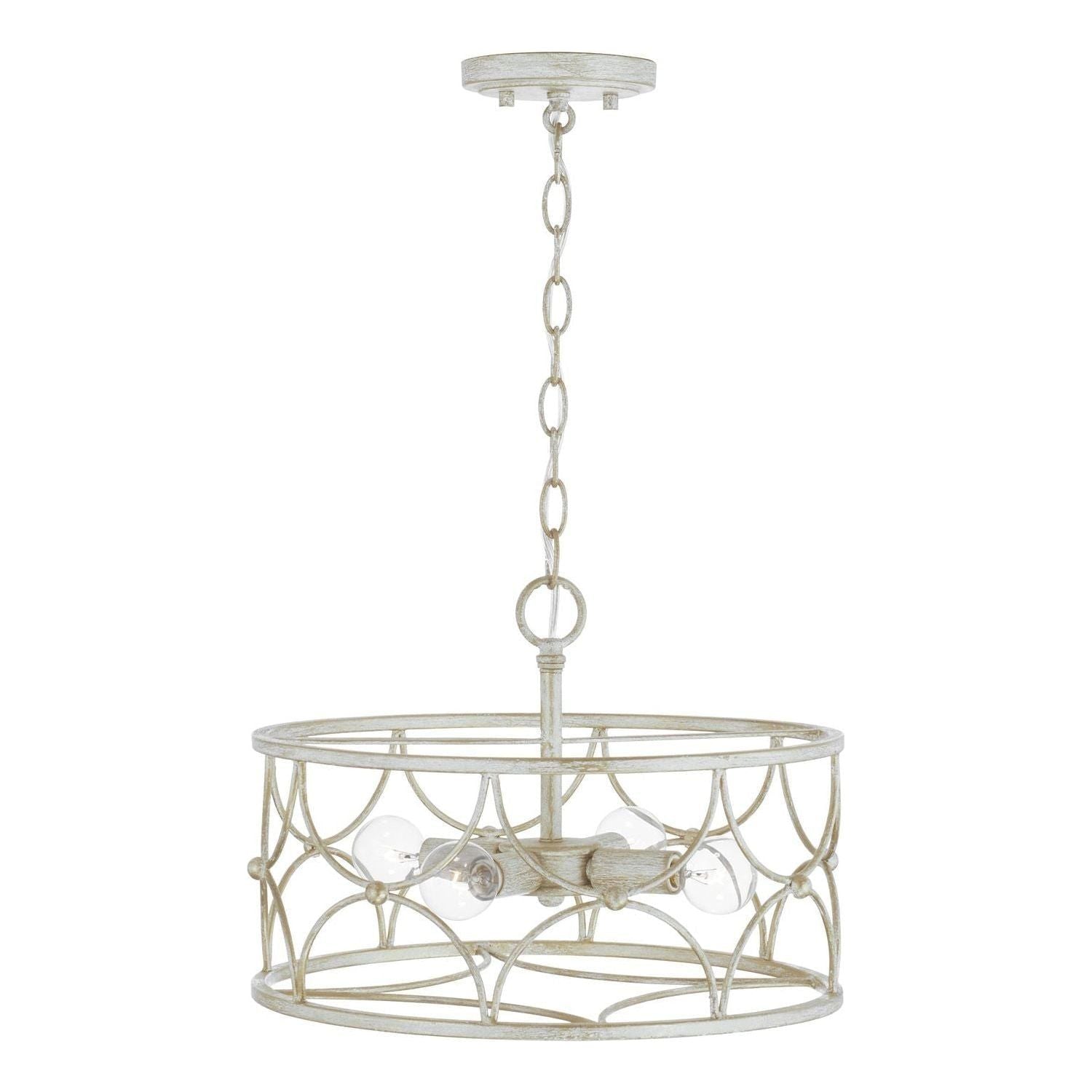 Ricci 4-Light Semi Flush