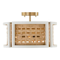 Lola 4-Light Semi Flush Mount