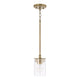 Mason 1-Light Semi Flush Mount