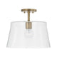 Baker 1-Light Convertible Pendant
