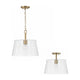 Baker 1-Light Convertible Pendant
