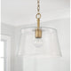 Baker 1-Light Convertible Pendant
