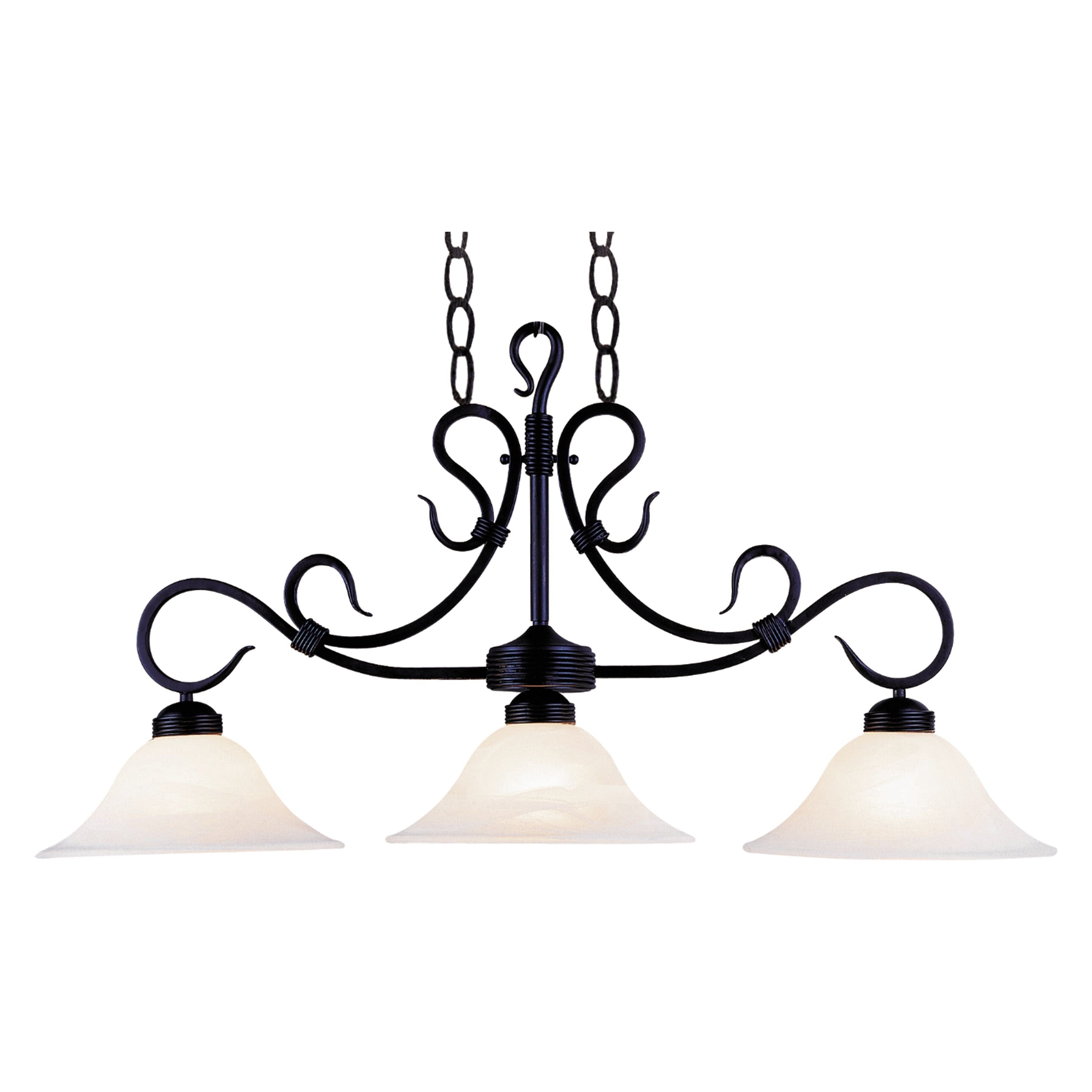 Buckingham 40" Wide 3-Light Linear Chandelier