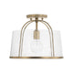Madison 1-Light Semi Flush Mount