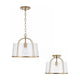 Madison 1-Light Semi Flush Mount