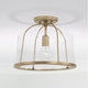 Madison 1-Light Semi Flush Mount