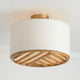 Soleil 3-Light Semi Flush Mount