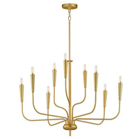 Vela 9-Light Chandelier