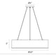 Ring Shade 22" LED Pendant