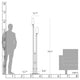 Metra Twin Tall Floor Lamp