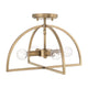 Lawson 4-Light Semi Flush Mount