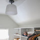 Presley 1-Light Semi Flush Mount