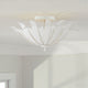 Eden 3-Light Semi Flush Mount
