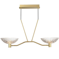 Metropolis 2-Light Linear LED Pendant