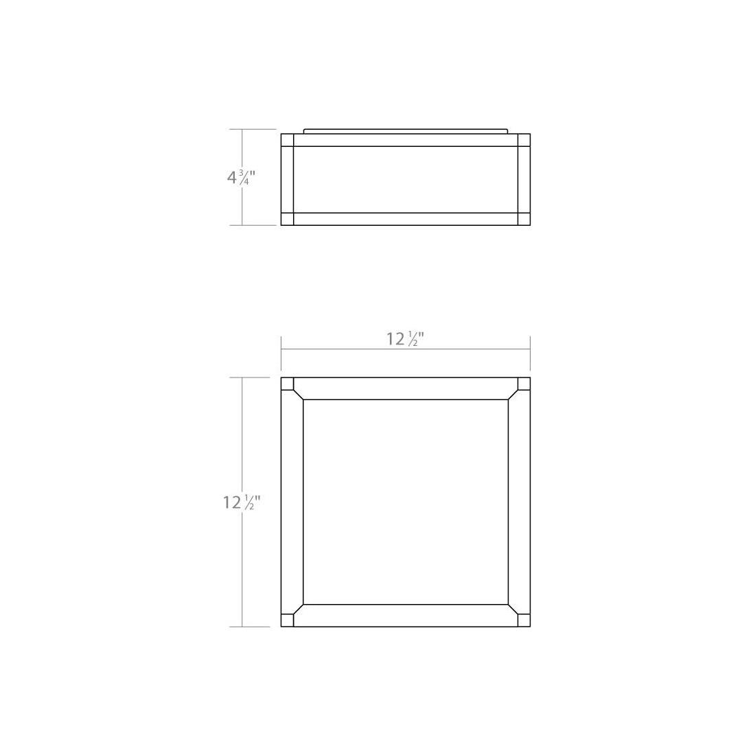 Cubix 1-Light Short LED Surface Mount