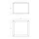 Cubix 1-Light Medium LED Surface Mount