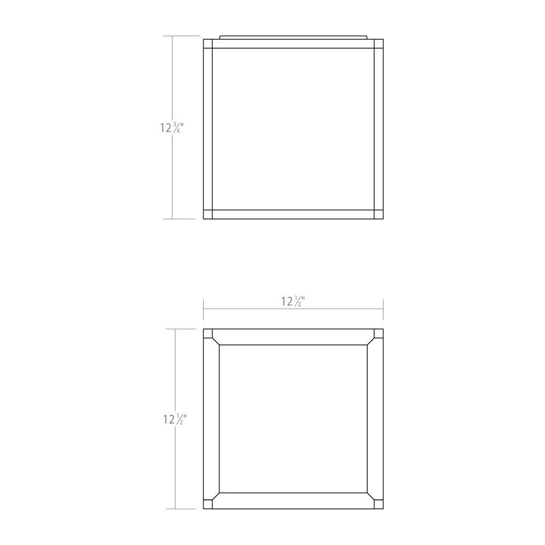 Cubix 1-Light Tall LED Surface Mount