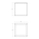 Cubix 1-Light Tall LED Surface Mount