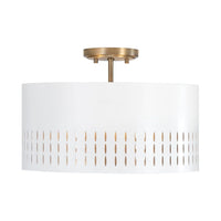 Dash 3-Light Semi Flush Mount