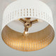 Dash 3-Light Semi Flush Mount