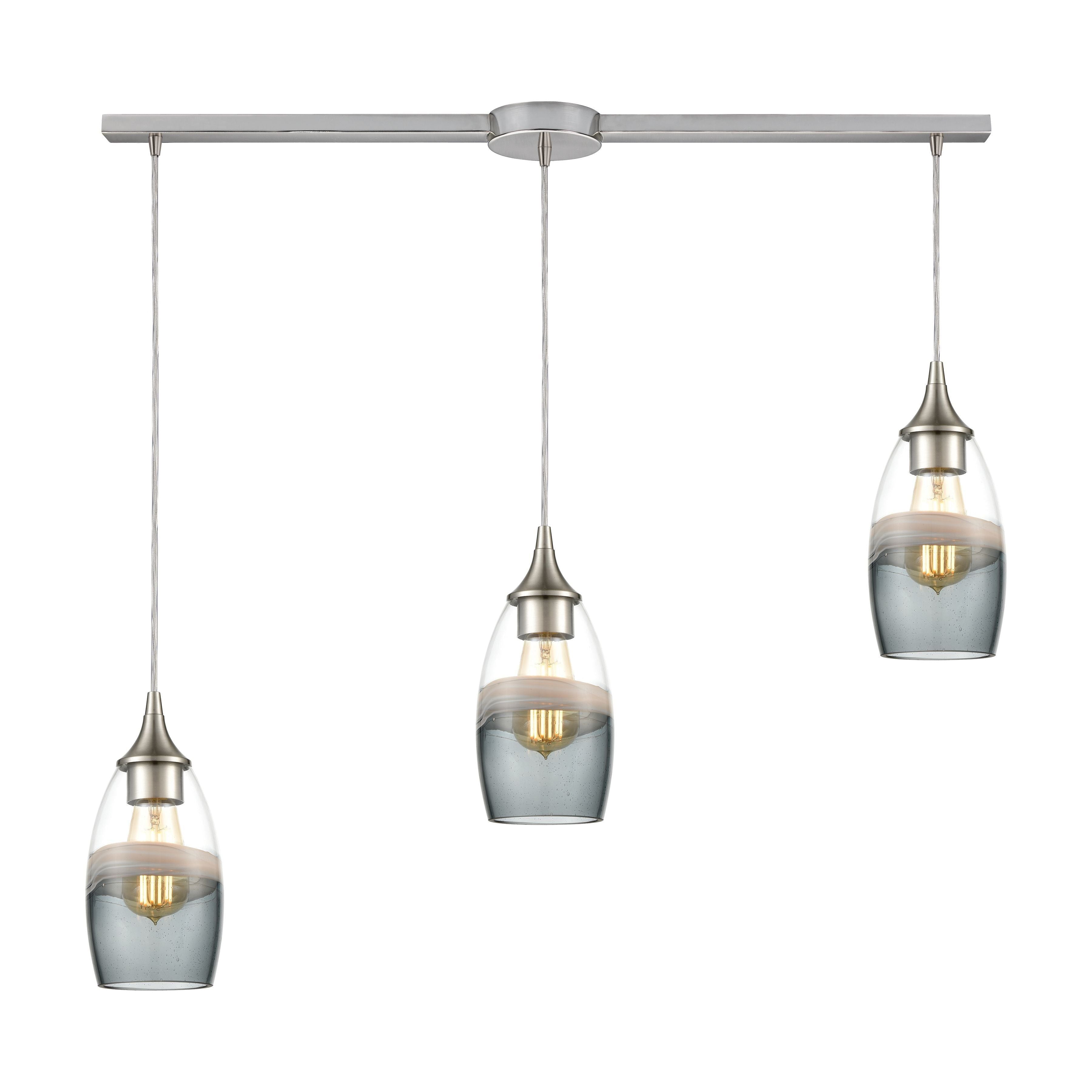 Sutter Creek 36" Wide 3-Light Pendant