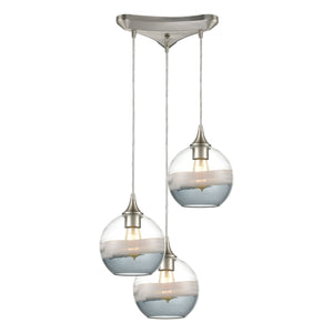 Sutter Creek 12" Wide 3-Light Pendant