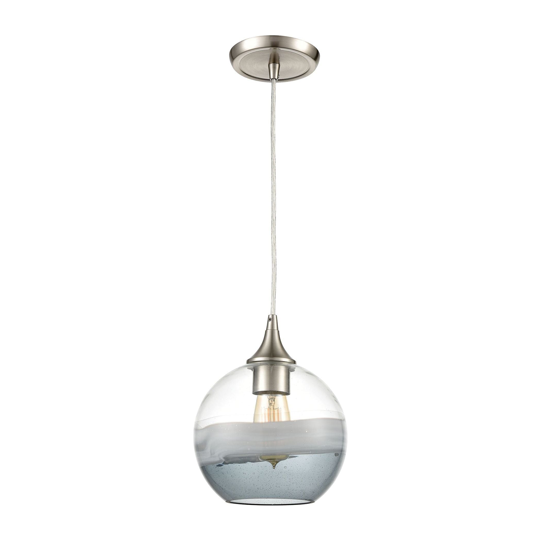 Sutter Creek 8" Wide 1-Light Pendant