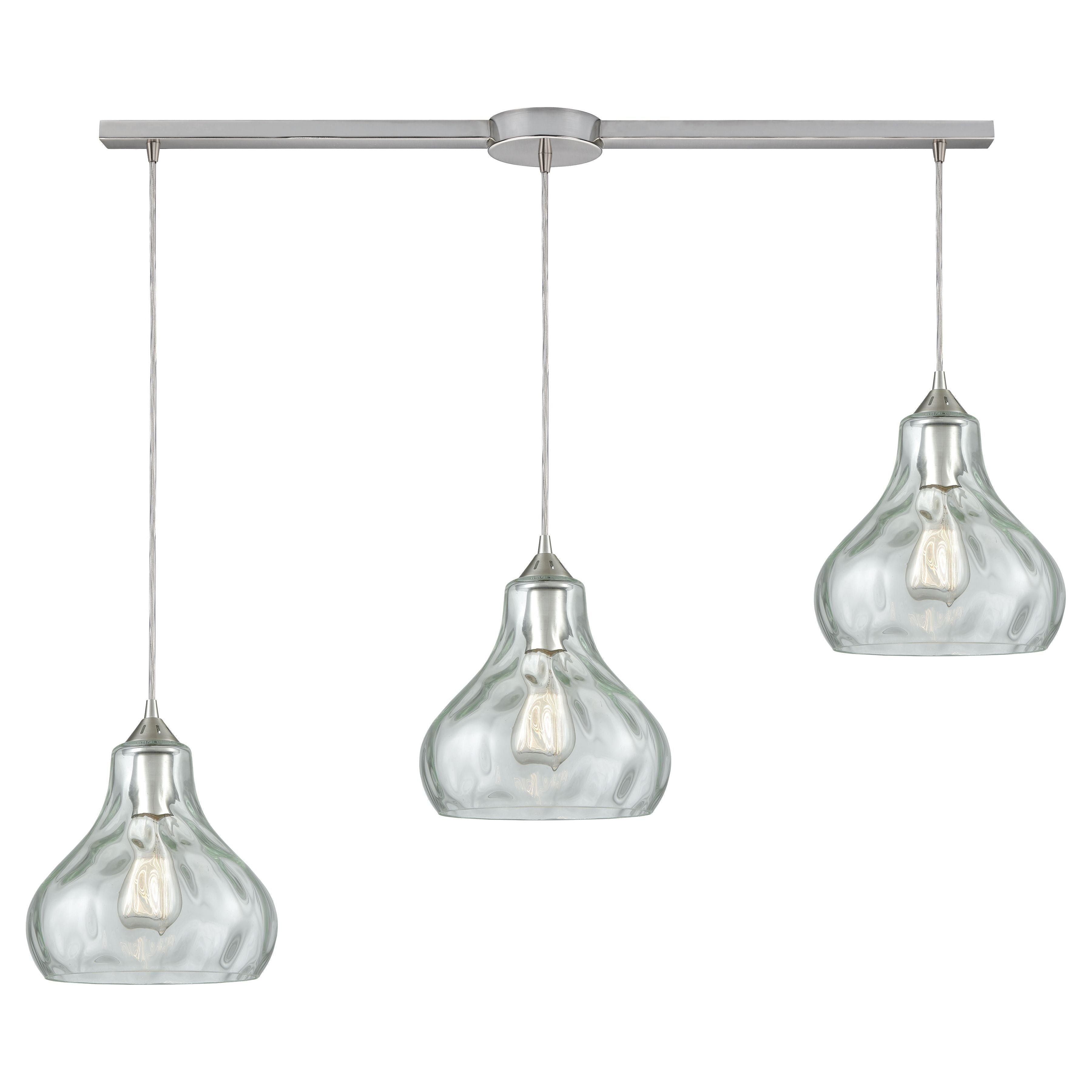 Belmont 38" Wide 3-Light Pendant