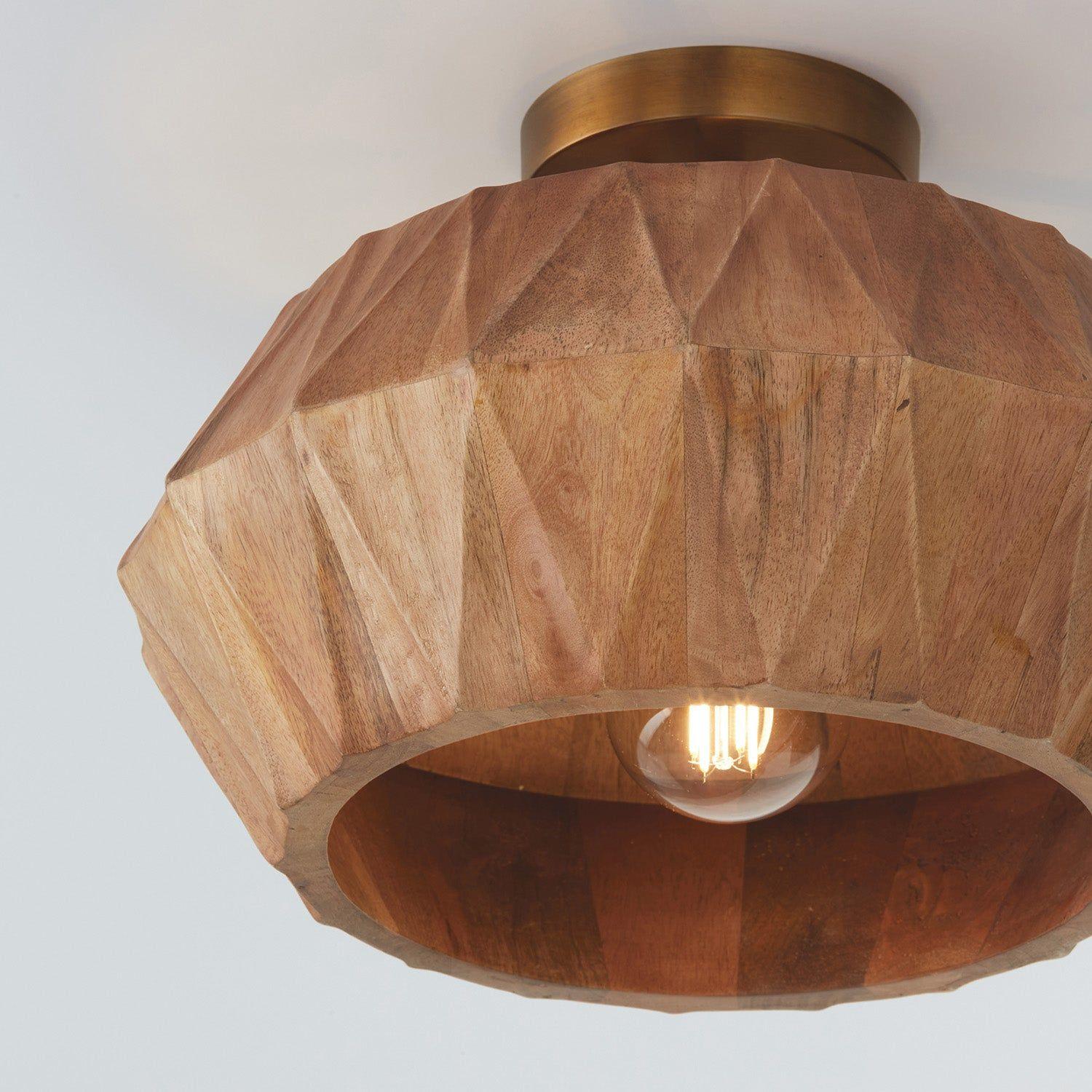 Nadeau 1-Light Semi Flush Mount