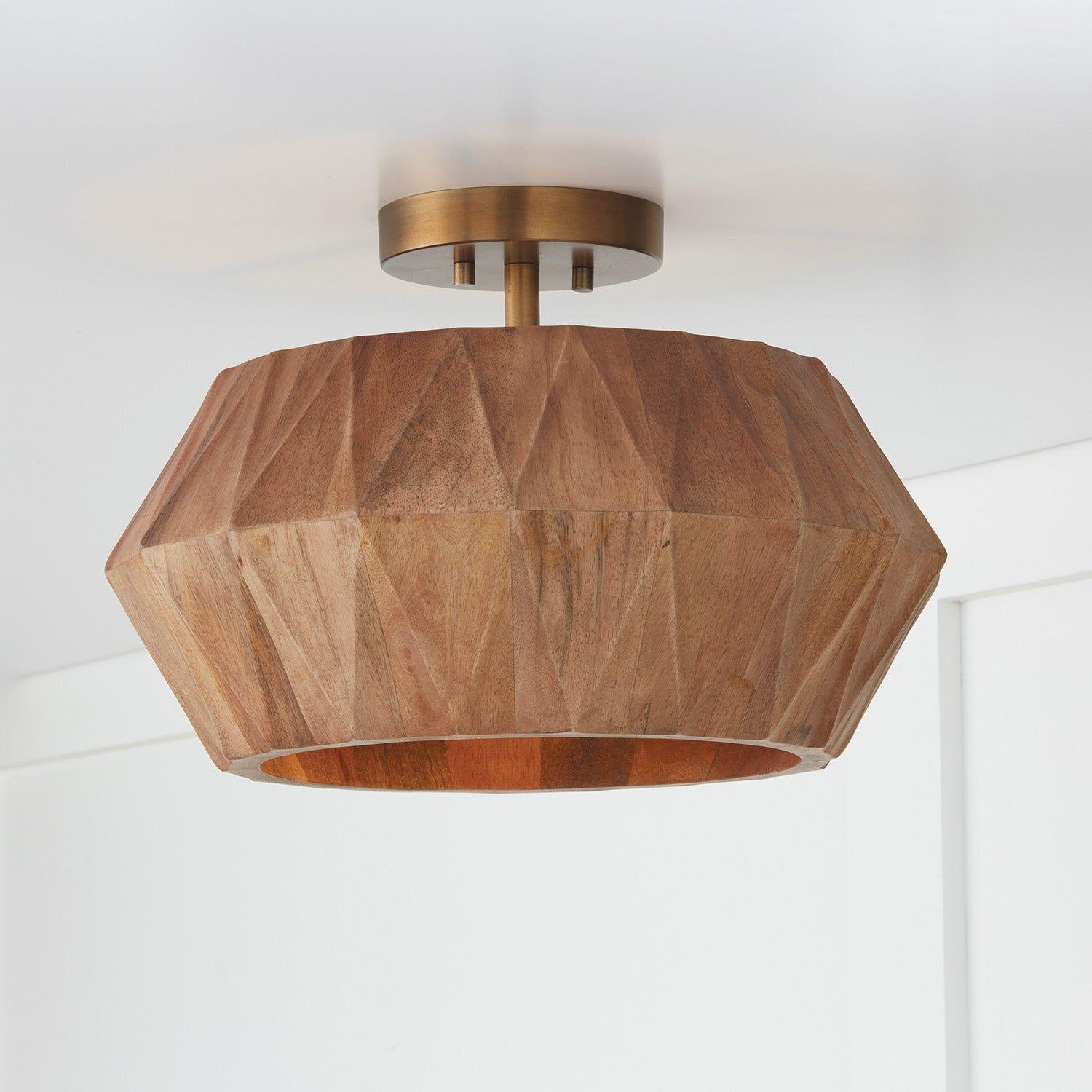 Nadeau 1-Light Semi Flush Mount