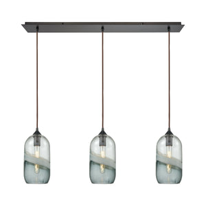 Sutter Creek 36" Wide 3-Light Pendant