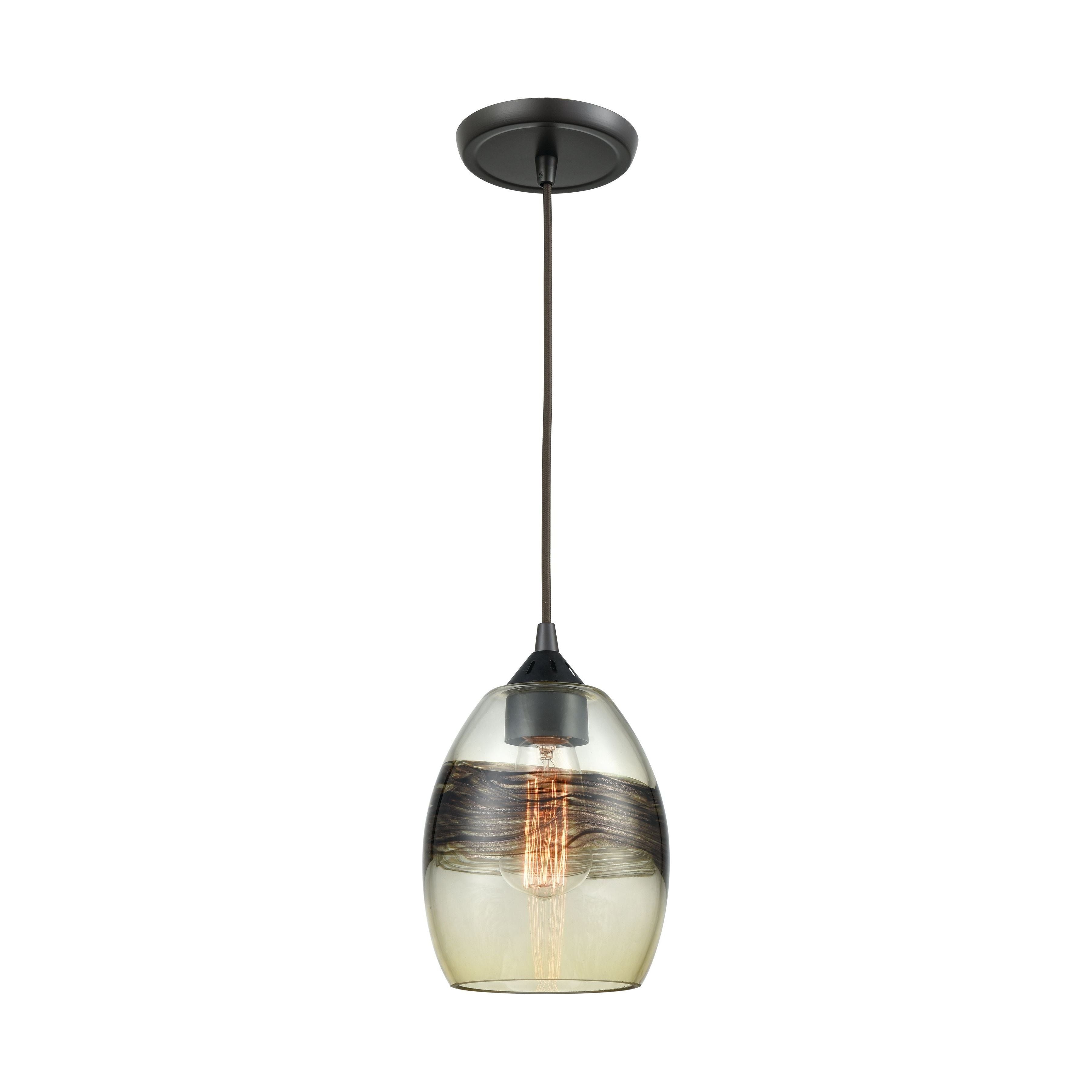 Whisp 6" Wide 1-Light Mini Pendant